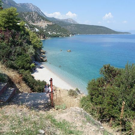 Studio In Villa In Kalloni Direkt Am Meer Exterior foto
